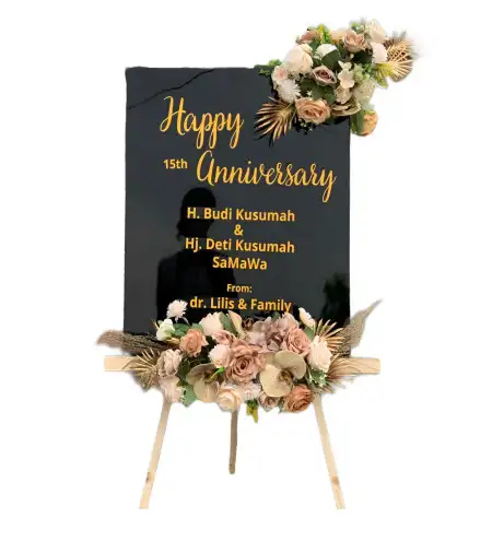 Papan Bunga Akrilik Dangin Puri Kangin